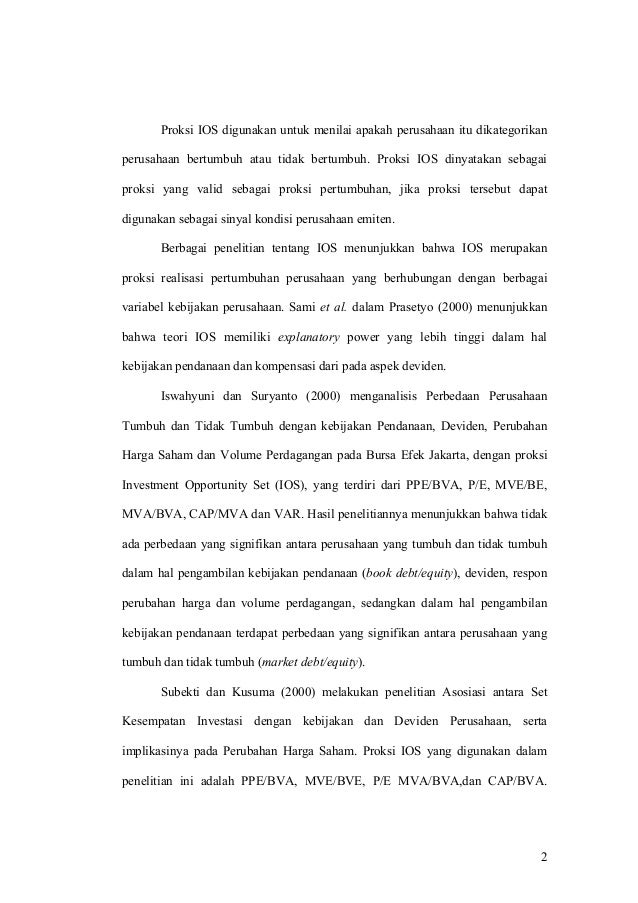 Pilihan perusahaan perdagangan sa