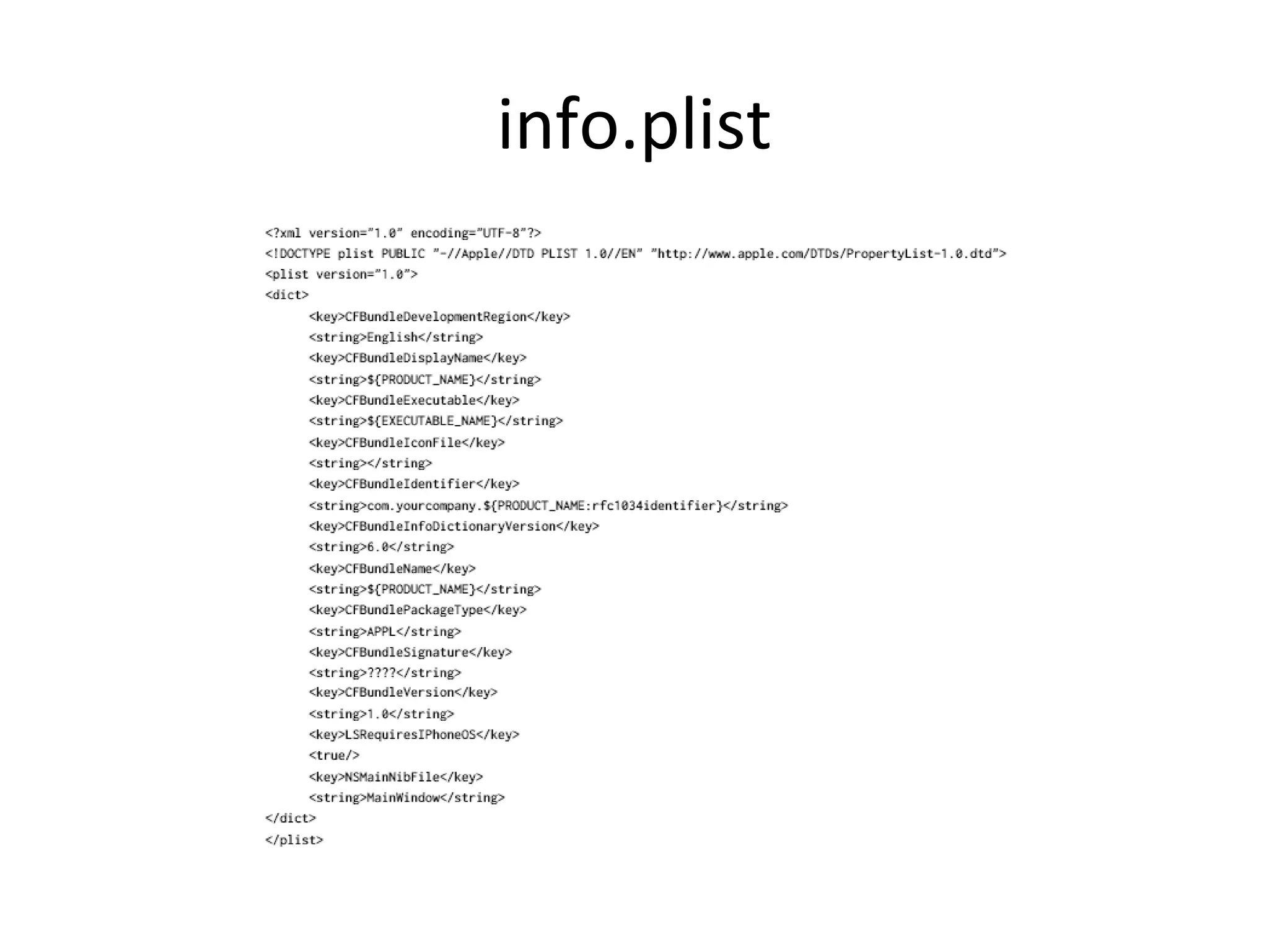 info.plist
 