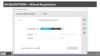 48
ACQUISITION – iCloud Acquisition
 