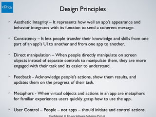 Training Session iOS UI Guidelines | PPT