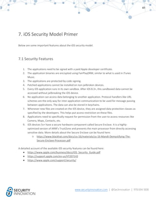 Hacking iOS Applications: A Detailed Testing Guide | PDF