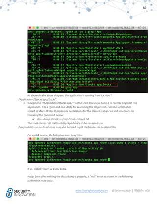 Ios Hacking Book Hacking iOS Applications: A Detailed Testing Guide | PDF
