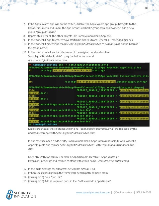 hacking ios applications a
