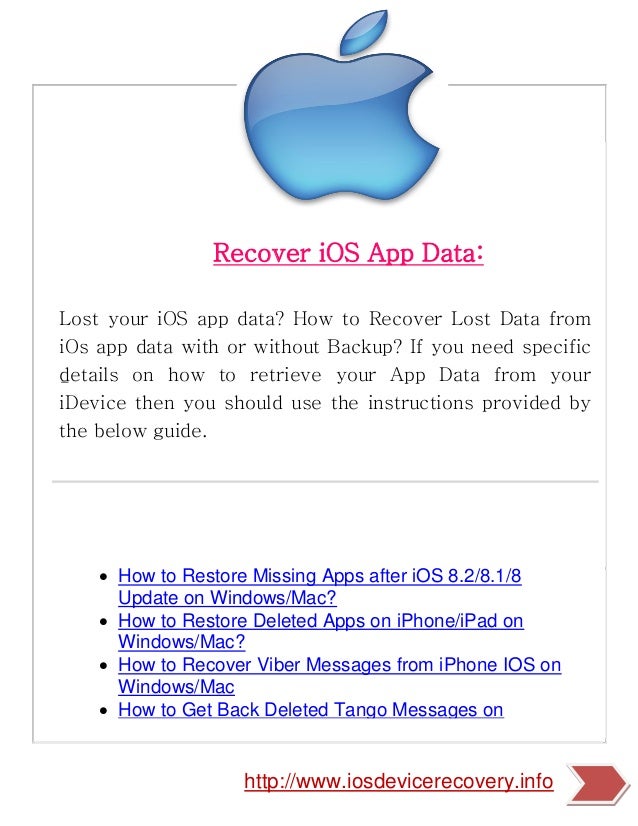 recover deleted photo ios