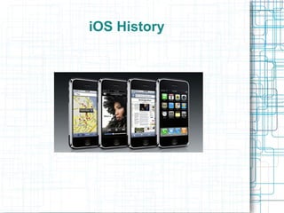 iOS History
 