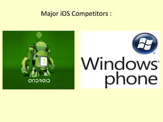 Major iOS Competitors :
 