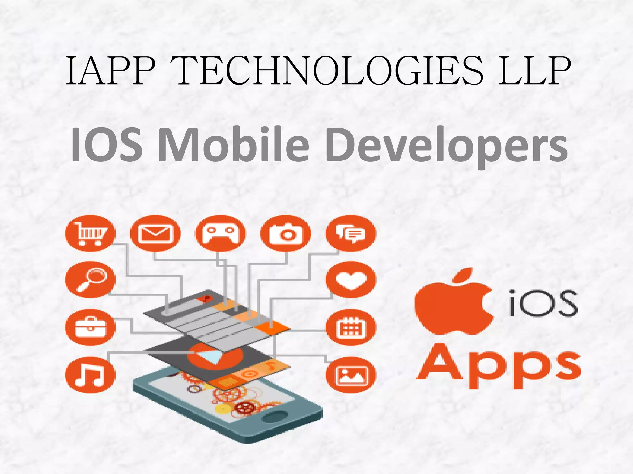 IAPP TECHNOLOGIES LLP
IOS Mobile Developers