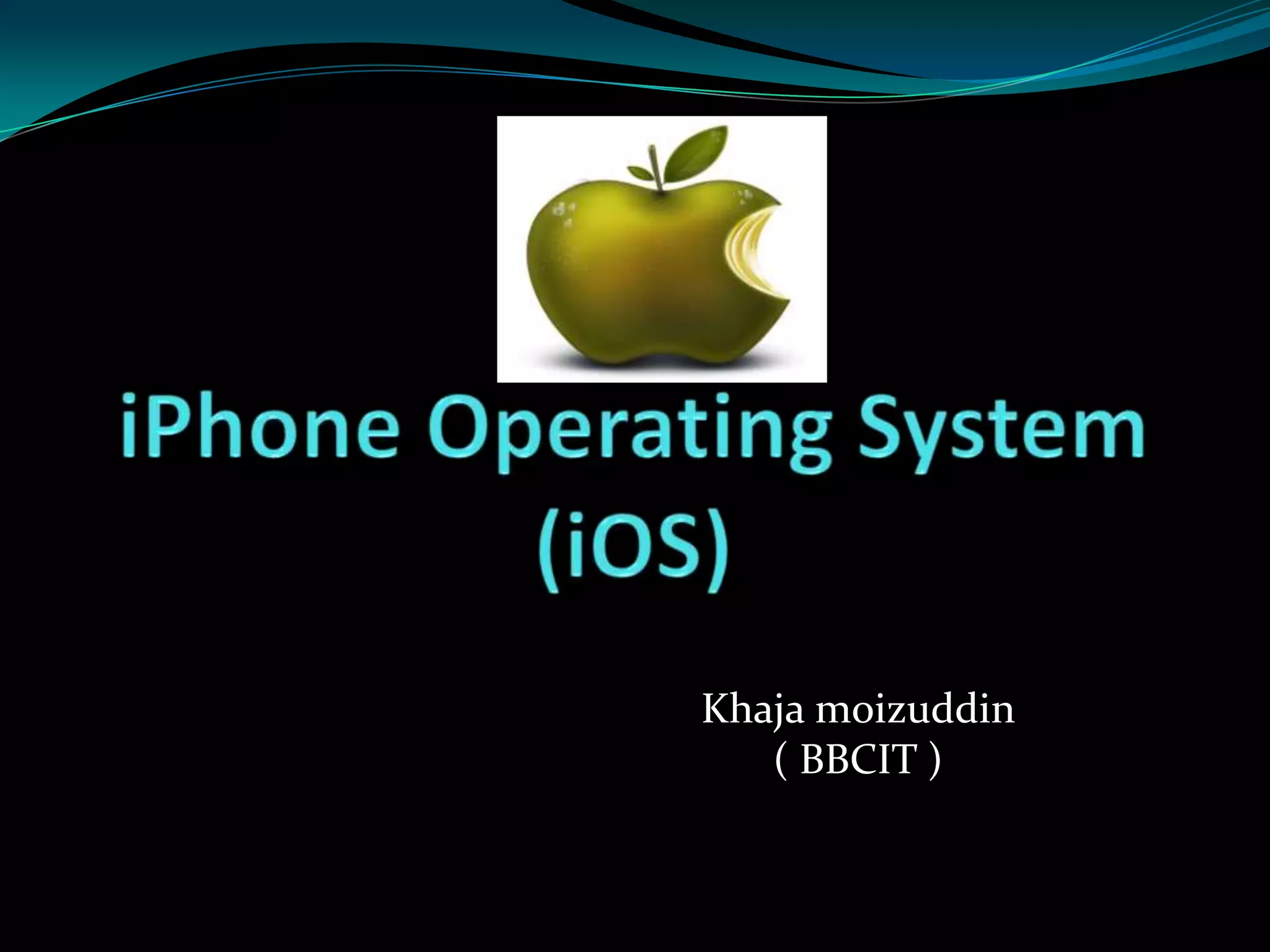 Ios operating system | PPT