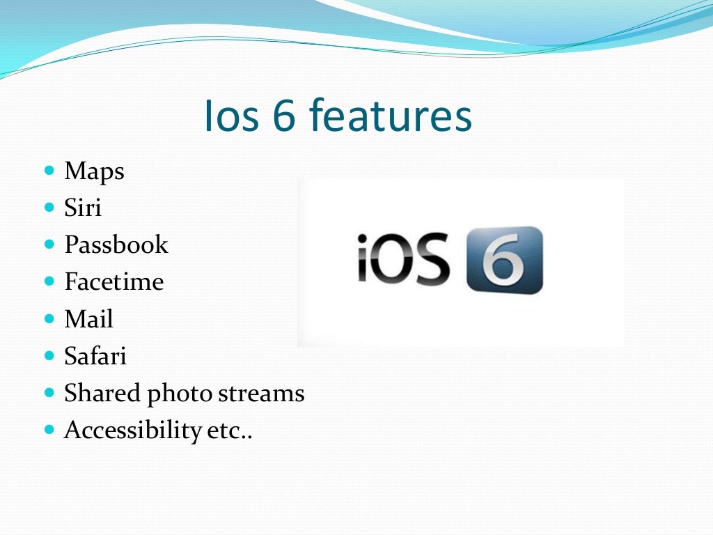 Ios operating system
