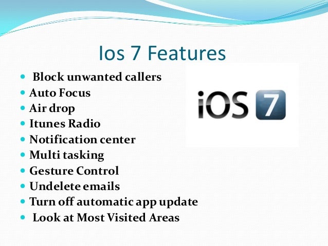 Ios operating system