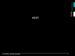 REST
15© FH AACHEN | Sebastian Meßingfeld
 