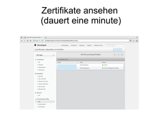 Zertifikate ansehen
(dauert eine minute)
 