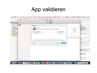 App validieren
 