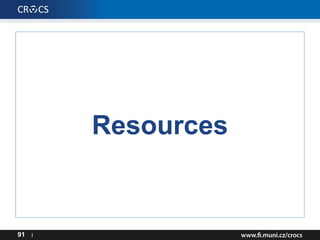 Resources
91 I
 