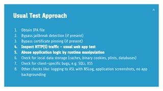 Introduction to iOS Penetration Testing | PDF