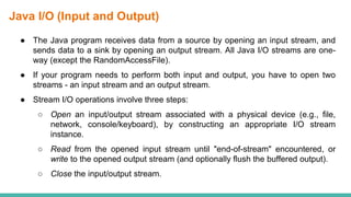 Io streams | PPT