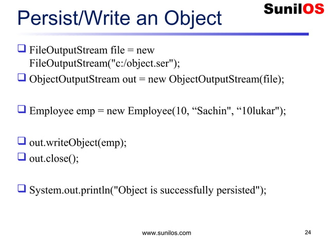 Java Input Output and File Handling | PPT
