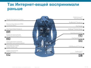 © 2007 Cisco Systems, Inc. All rights reserved. Cisco Public 5/139
Так Интернет-вещей воспринимали
раньше
 