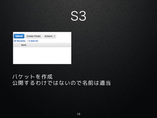 S3
ХåȤ?
_櫓ǤϤʤΤǰm
16
 