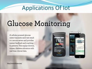 Applications Of Iot
 