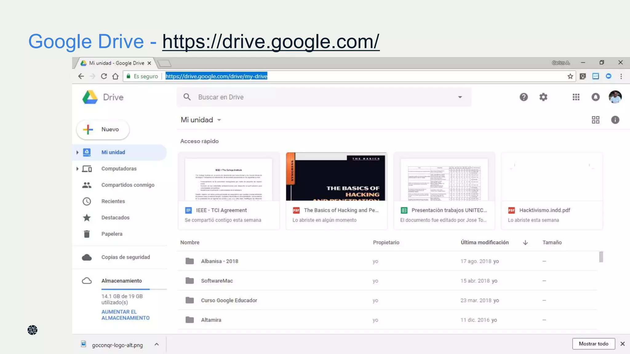 Google Drive - https://drive.google.com/
28
 