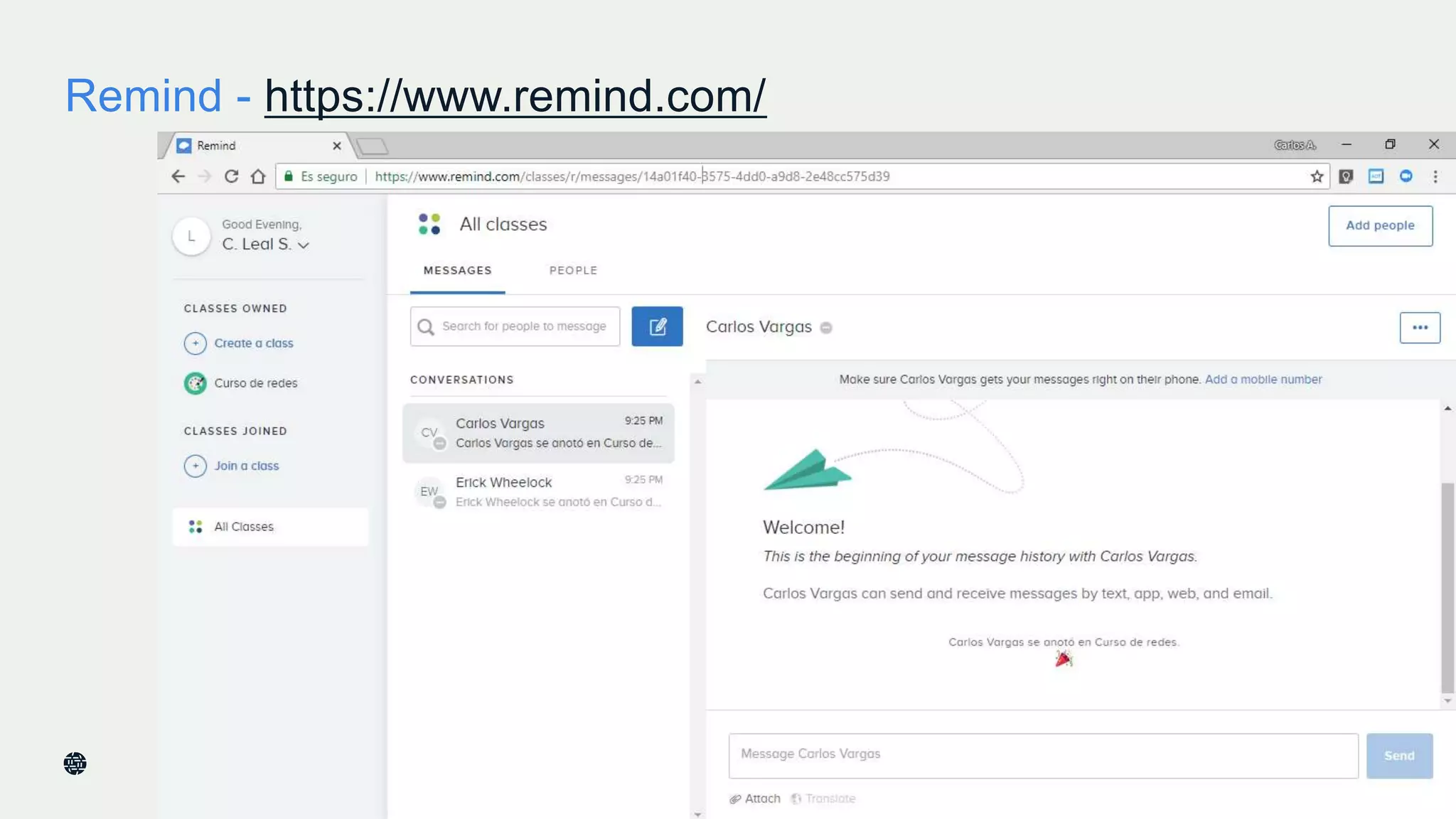 Remind - https://www.remind.com/
33
 