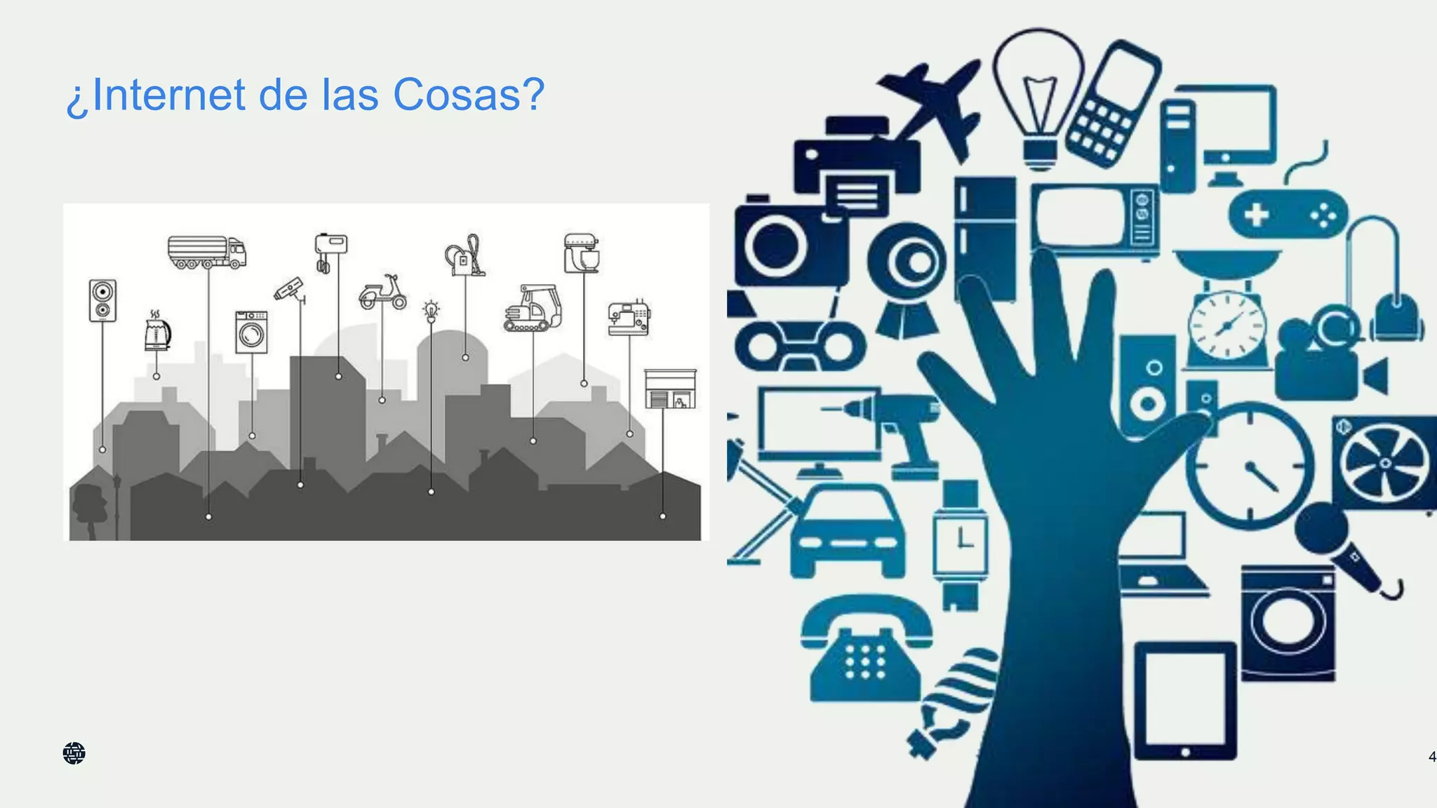 ¿Internet de las Cosas?
4
 