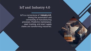 Presentation on the topic Internet of Things | PPTX