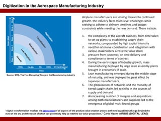 IoT in aircraft manufacturing-tech m | PPT