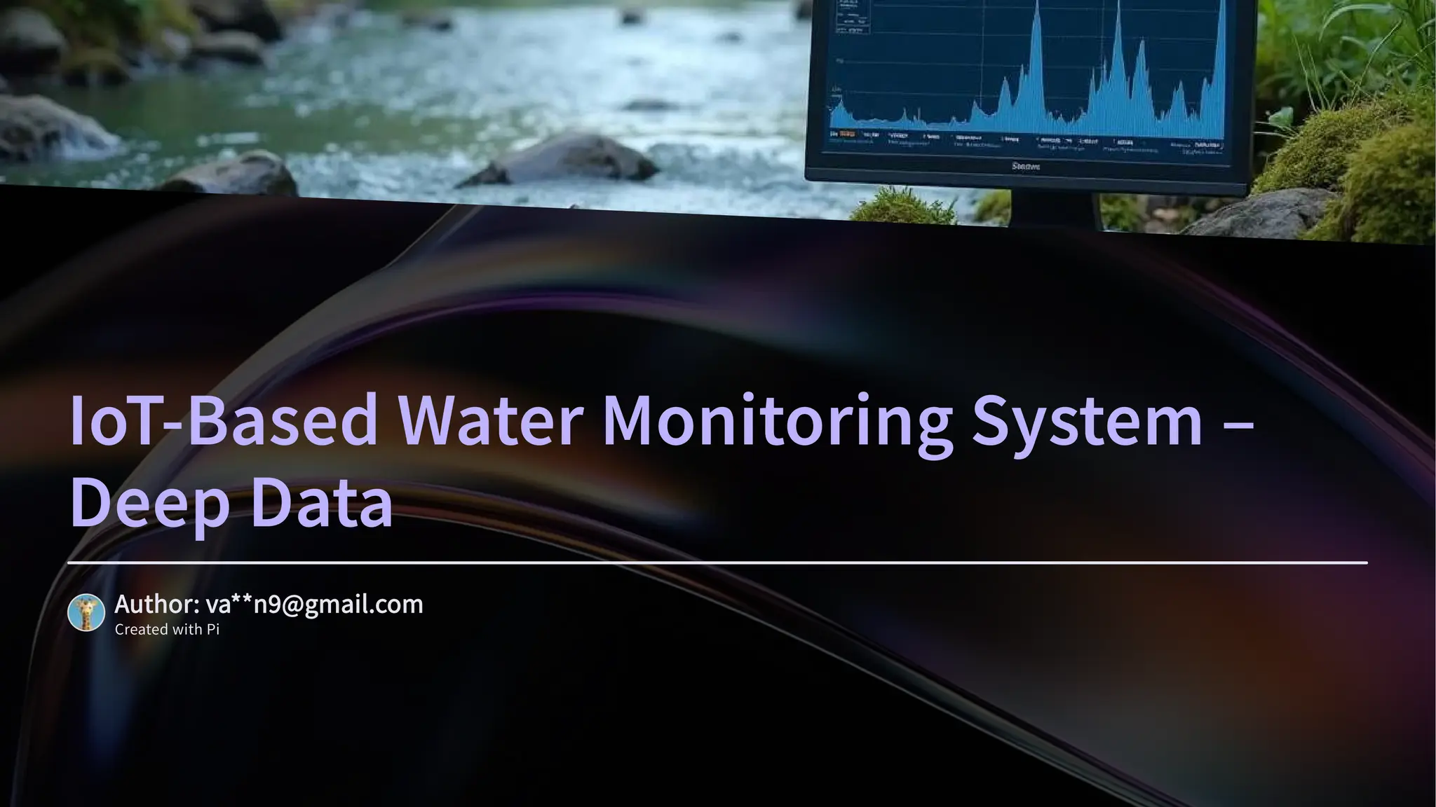 IoT-Based Water Monitoring System.pptx.pdfff | PDF