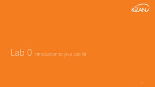 31
Lab 0 Introduction to your Lab Kit
 