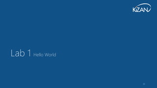 32
Lab 1 Hello World
 