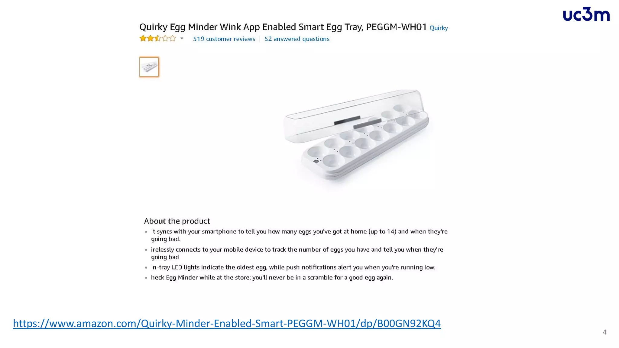 4
https://www.amazon.com/Quirky-Minder-Enabled-Smart-PEGGM-WH01/dp/B00GN92KQ4
 