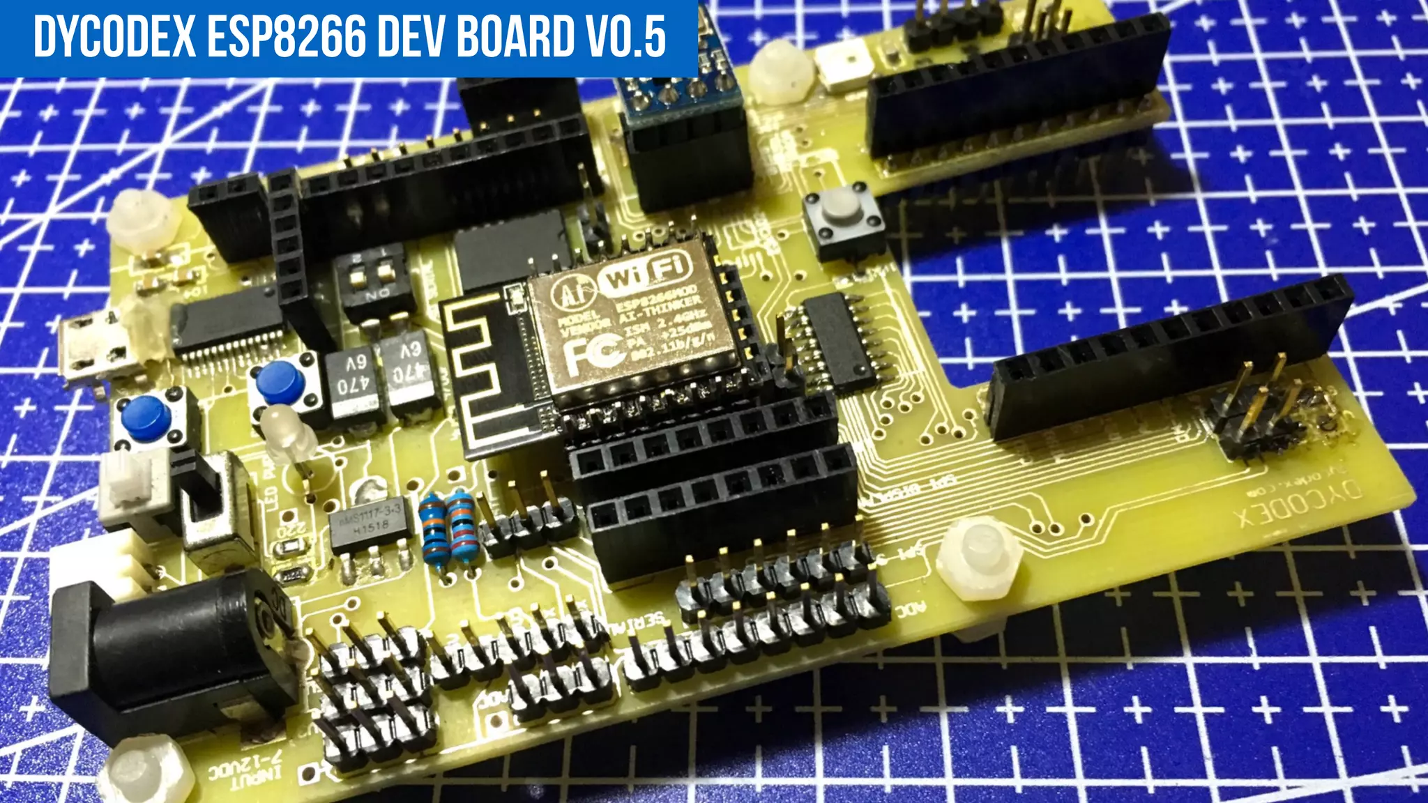 DycodeX ESP8266 Dev Board v0.5
 