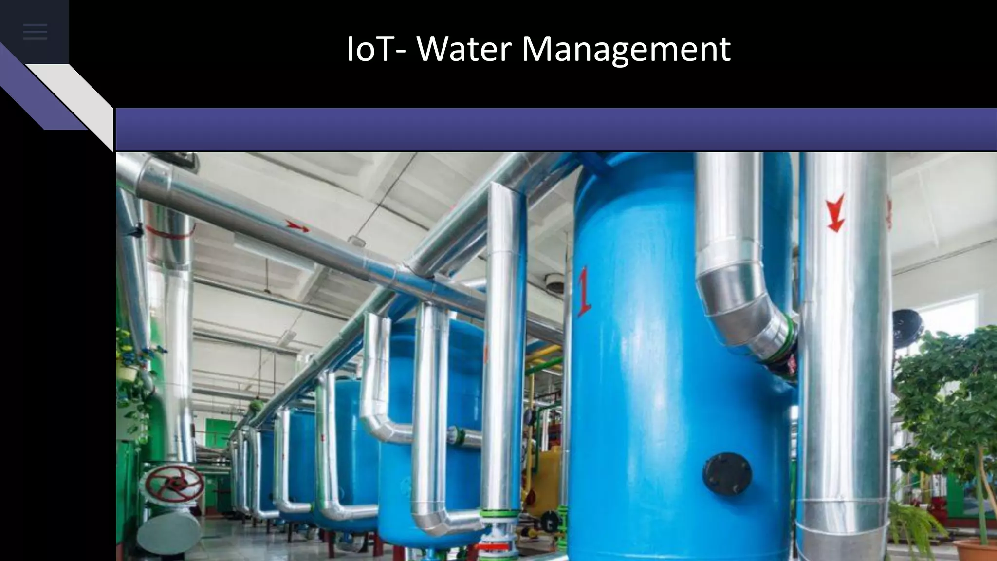 IoT- Water Management
 