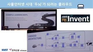 © Auto-ID Lab Korea / KAIST Slide 40
사물인터넷 시대 ‘두뇌’가 되려는 클라우드
 