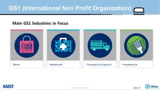 © Auto-ID Lab Korea / KAIST Slide 57
GS1 (International Non Profit Organization)
Main GS1 Industries in Focus
 