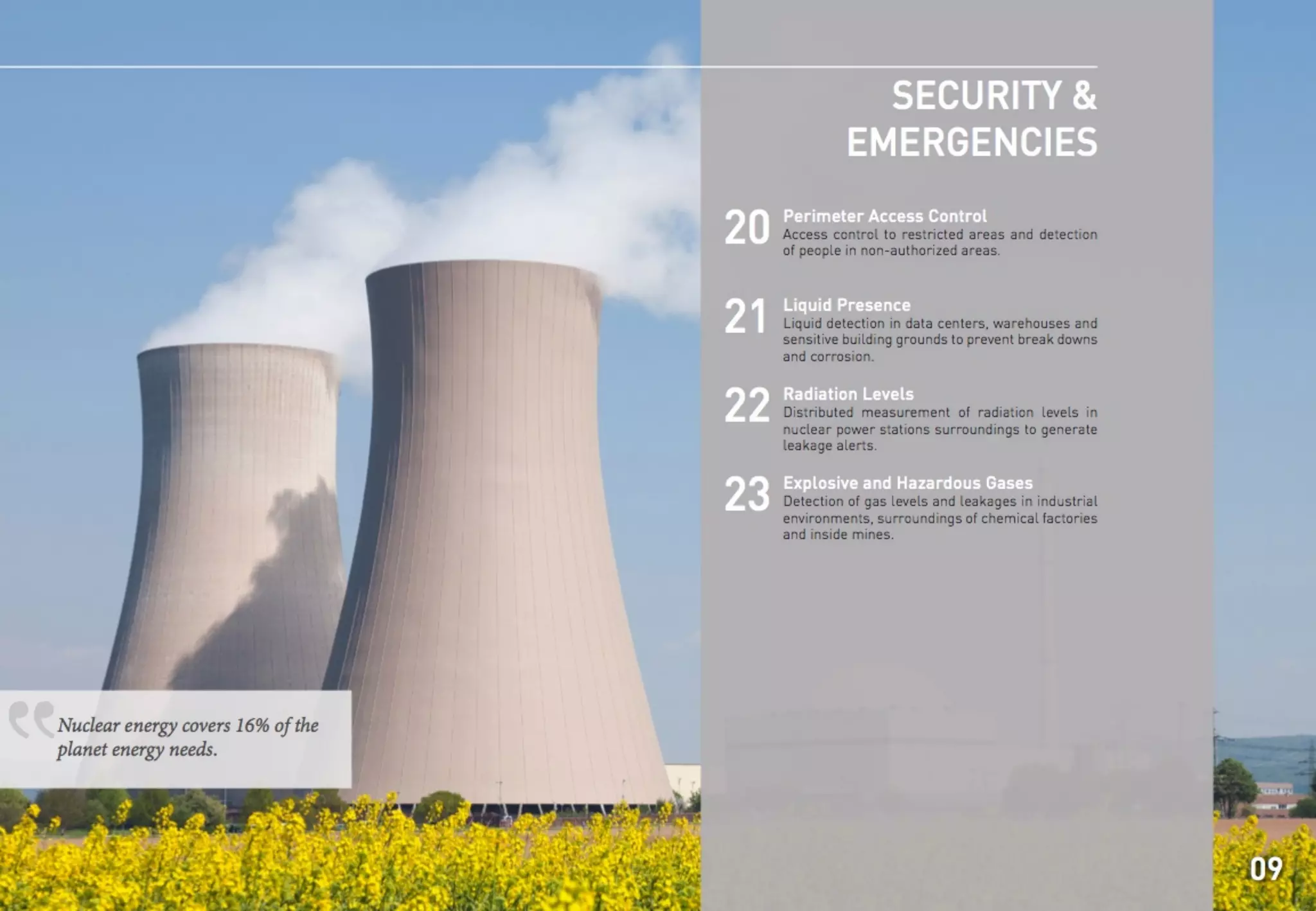 ©	2012	MIMOS	Berhad.	All	Rights	Reserved. 13[Source:	http://www.libelium.com/top_50_iot_sensor_applications_ranking/pdf ]
 