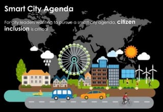 CITIZEN
ENGAGEMENT
BUILDING SMART CITIES VIA
 