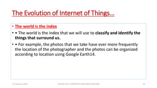 UNIT I INTRODUCTION TO INTERNET OF THINGS | PDF