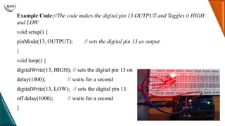 Digitalwrite Example IOT-UNIT 3.pptxaaaasasasasasasaasasasasas | PPTX