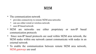 IoT and M2M characteristics and limitations | PPTX