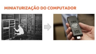 MINIATURIZAÇÃO DO COMPUTADOR
 