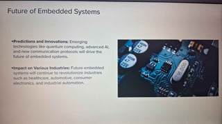 Internet of thing (IOT) ,Embedded Systems | PDF