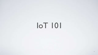 IoT 101
1
 