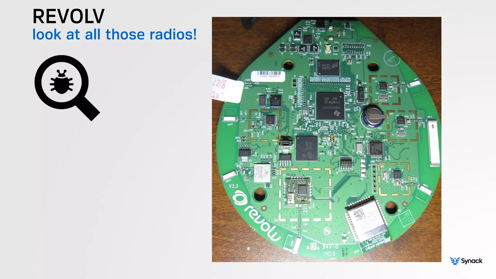 REVOLV
look at all those radios!
 