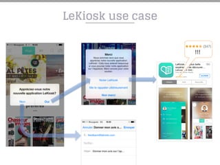 LeKiosk use case
!!!
 