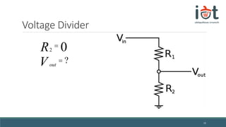 Voltage Divider
15
2R = 0
outV = ?
 