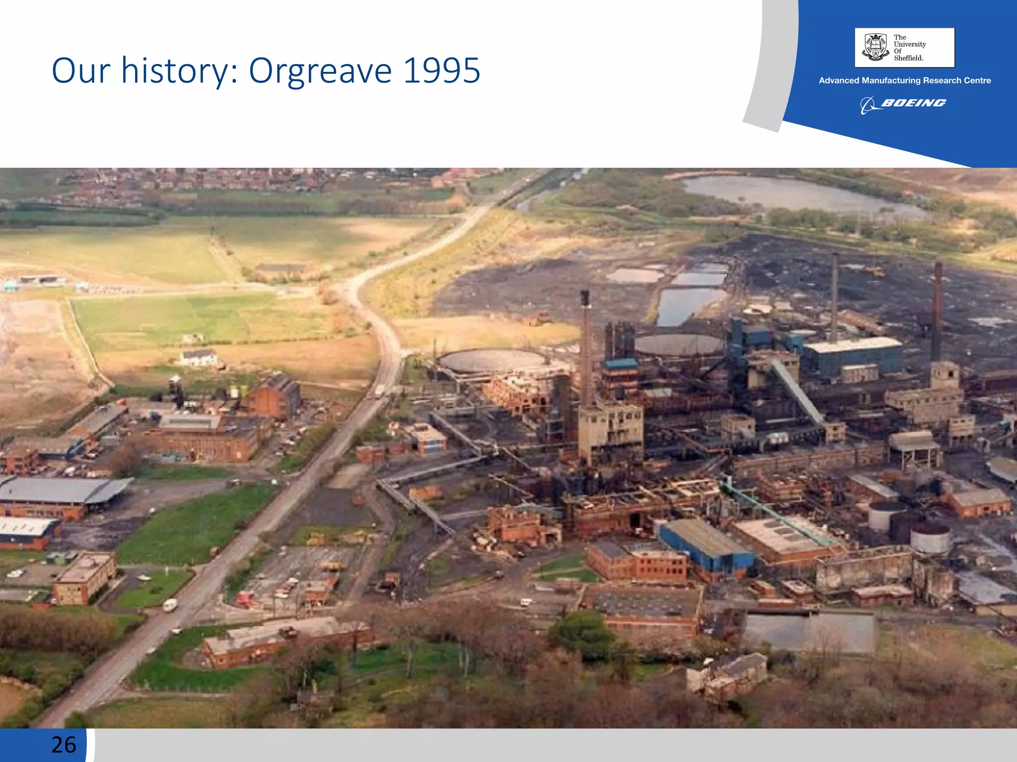 Our history: Orgreave 1995
26
 