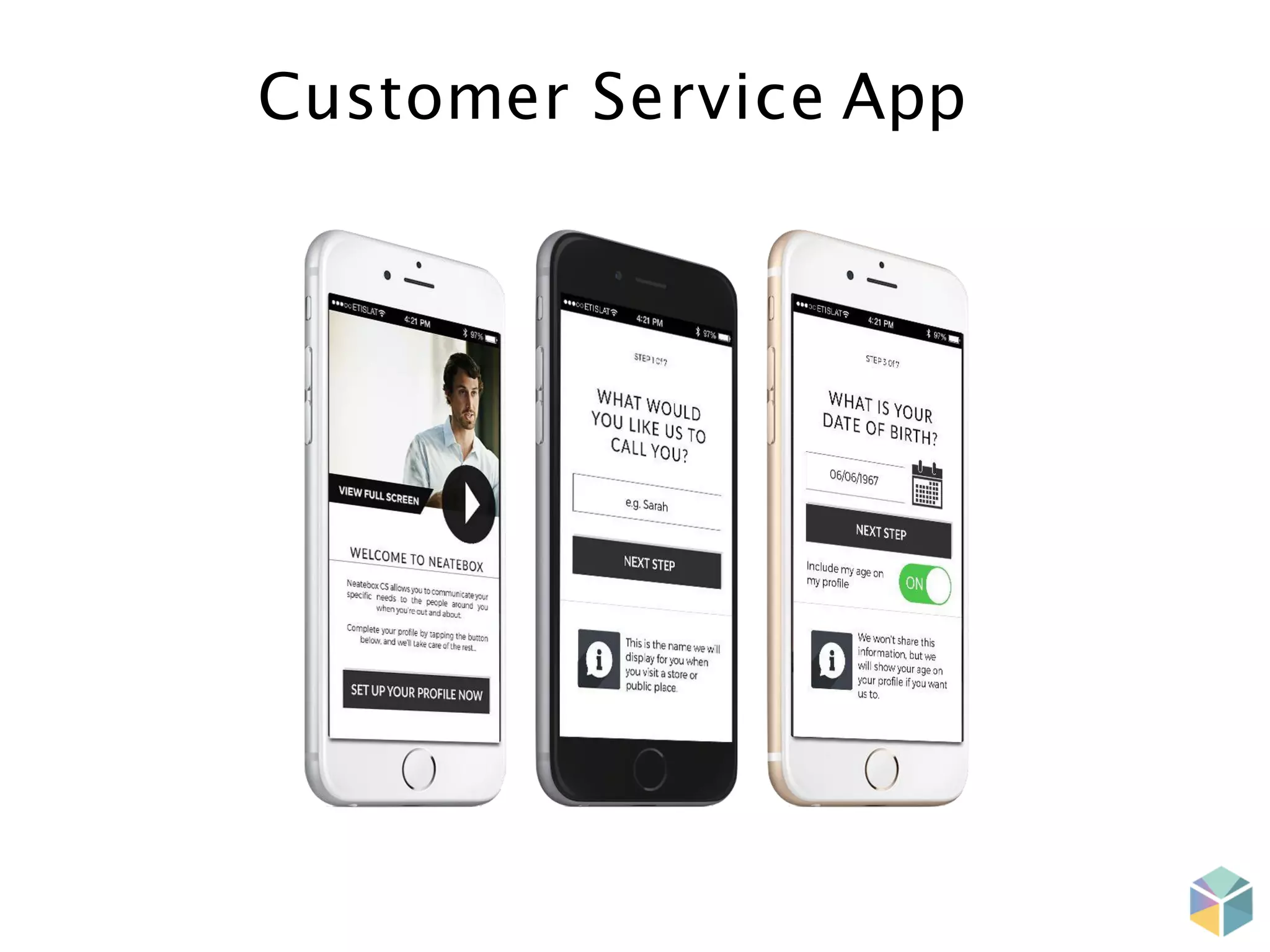 Customer Service App
 